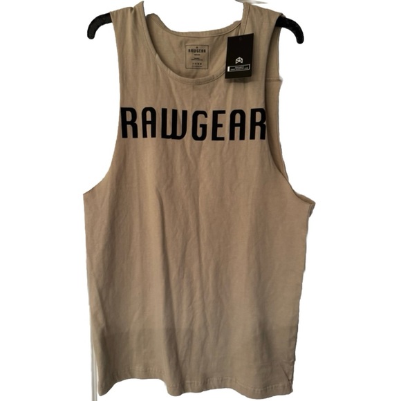 RAWGEAR Other - RAWGEAR Men’s Tan Tank Top Size Medium